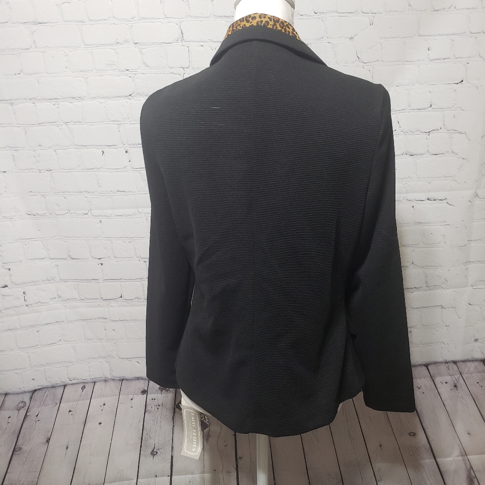 VTG NWT 80's Pablo Petites NY Sz 14P Leopard J… - Picture 7 of 16